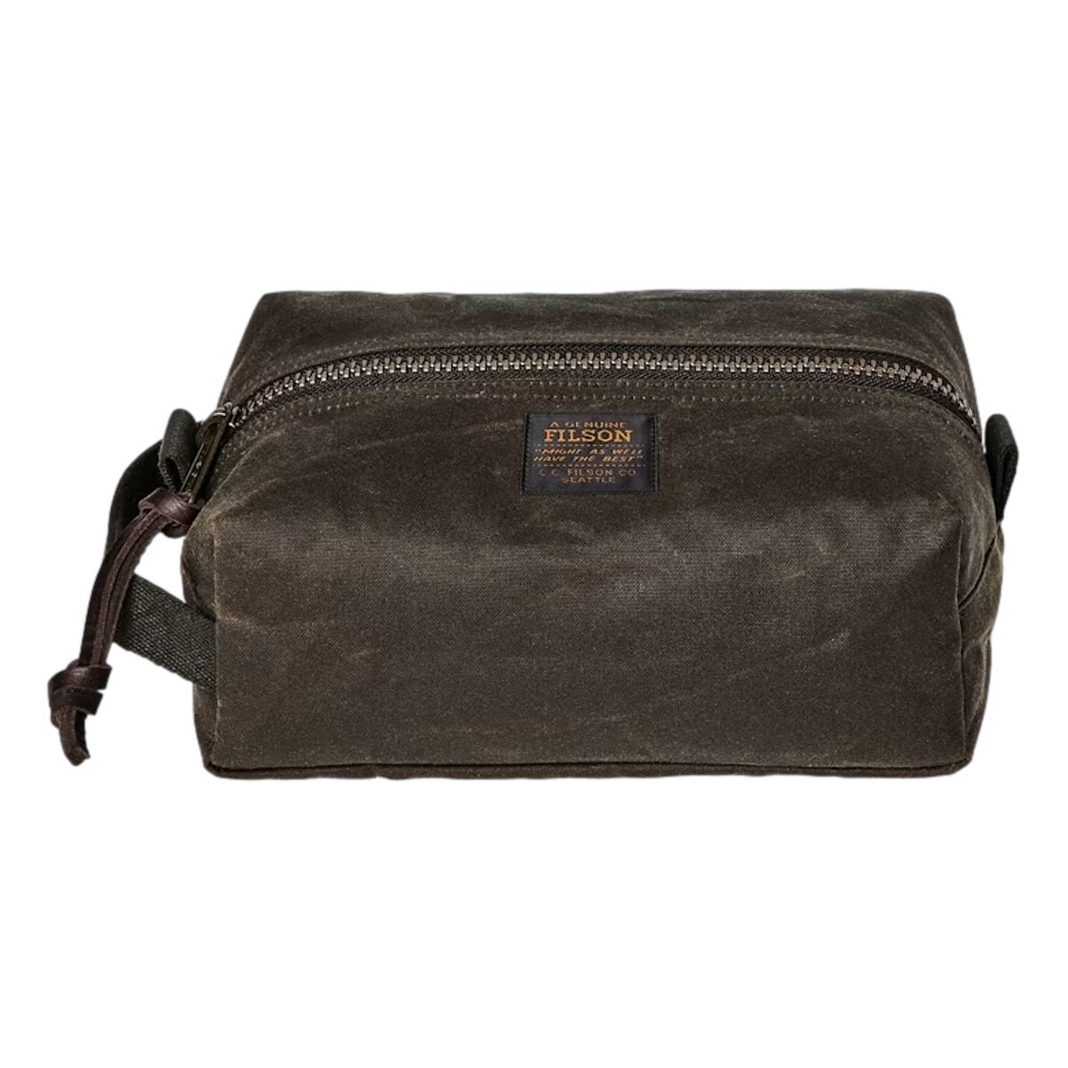 Tin Cloth Travel Kit Otter Green - Dopp Kit