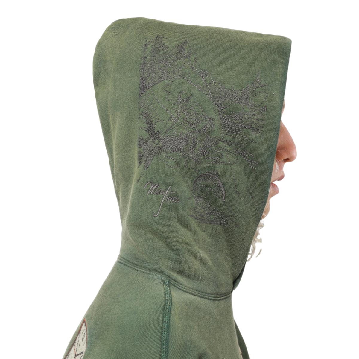 Trail Hoodie Forest Green - Hoodie
