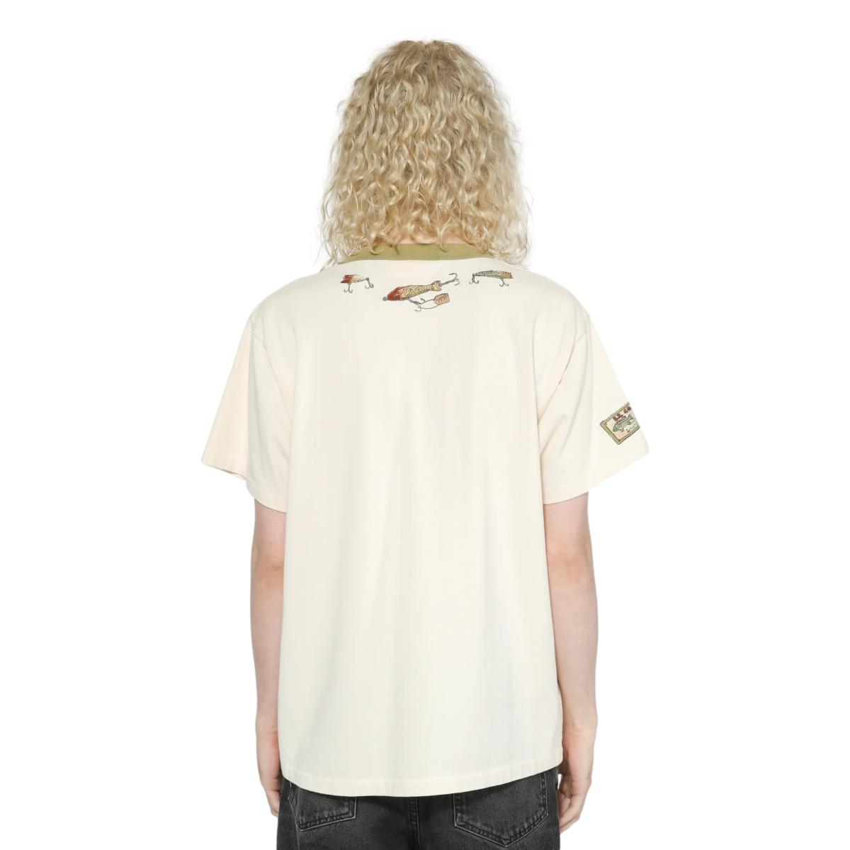Trail Tee Olive Ringer - T Shirt
