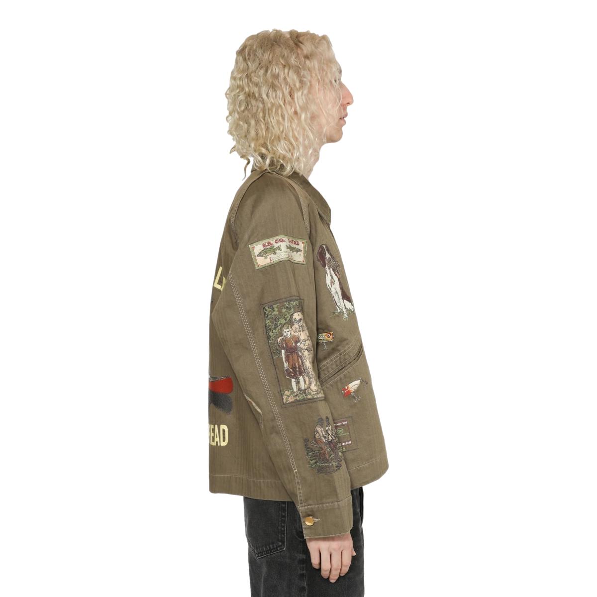 Trail Zip Jacket Army Green - Jacket