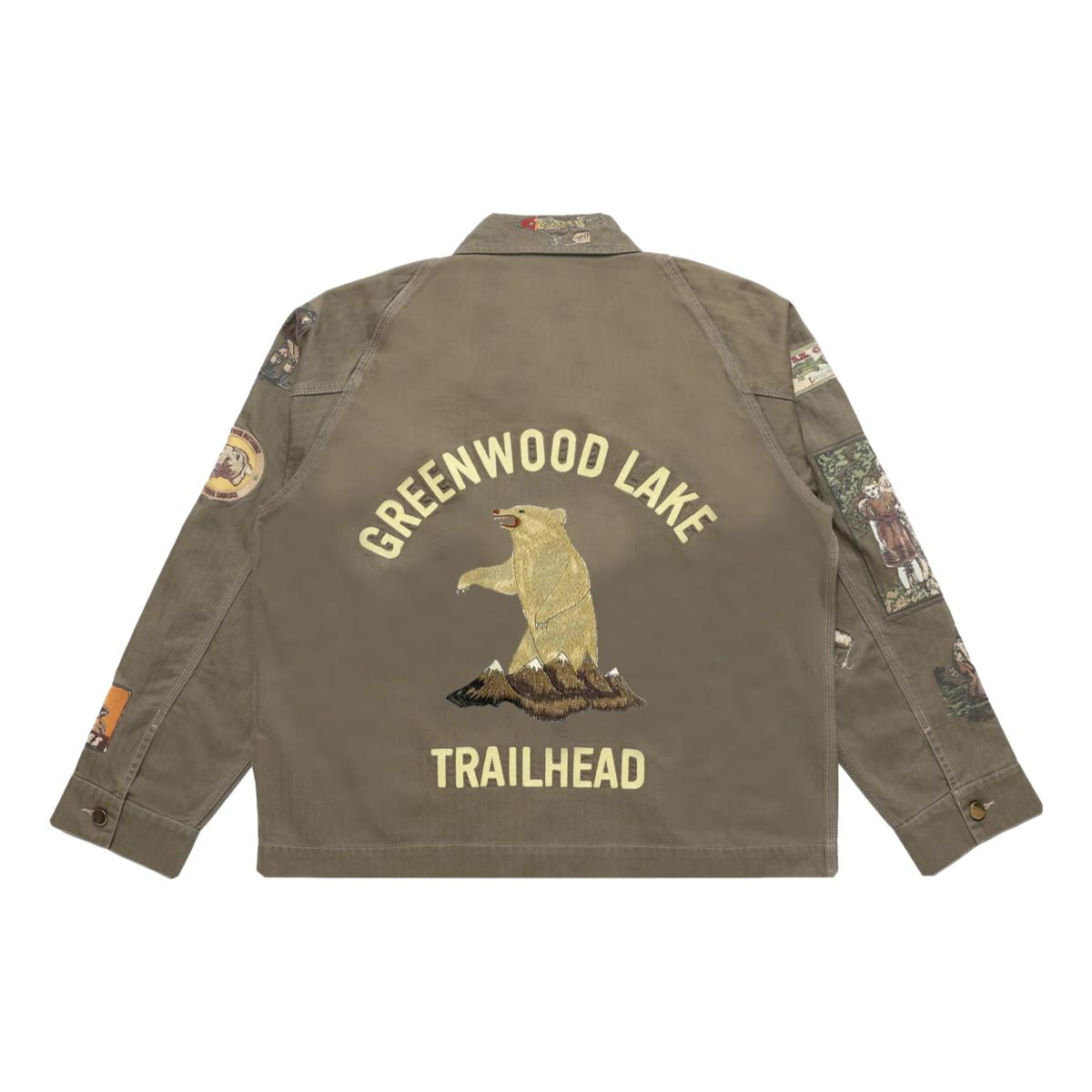 Trail Zip Jacket Army Green - Jacket