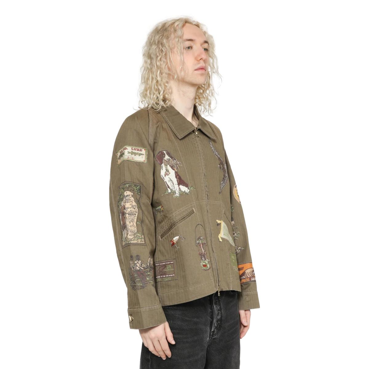 Trail Zip Jacket Army Green - Jacket
