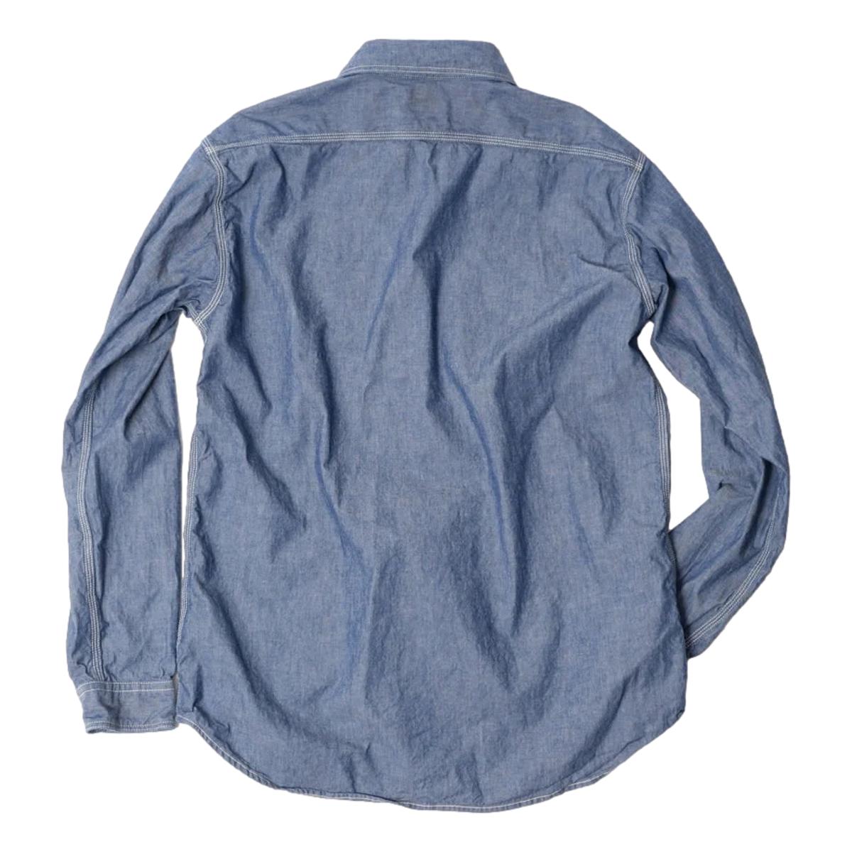 Triple Stitch Work Shirt Chambray - Shirt