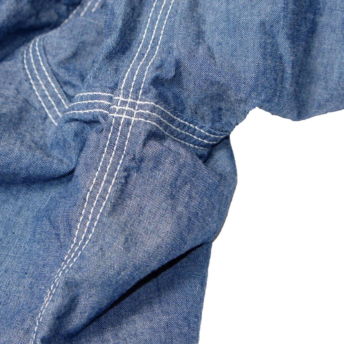 Triple Stitch Work Shirt Chambray - Shirt