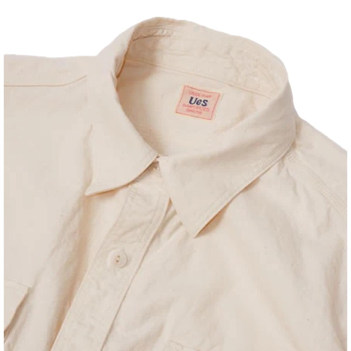 Triple Stitch Work Shirt Off White - Shirt