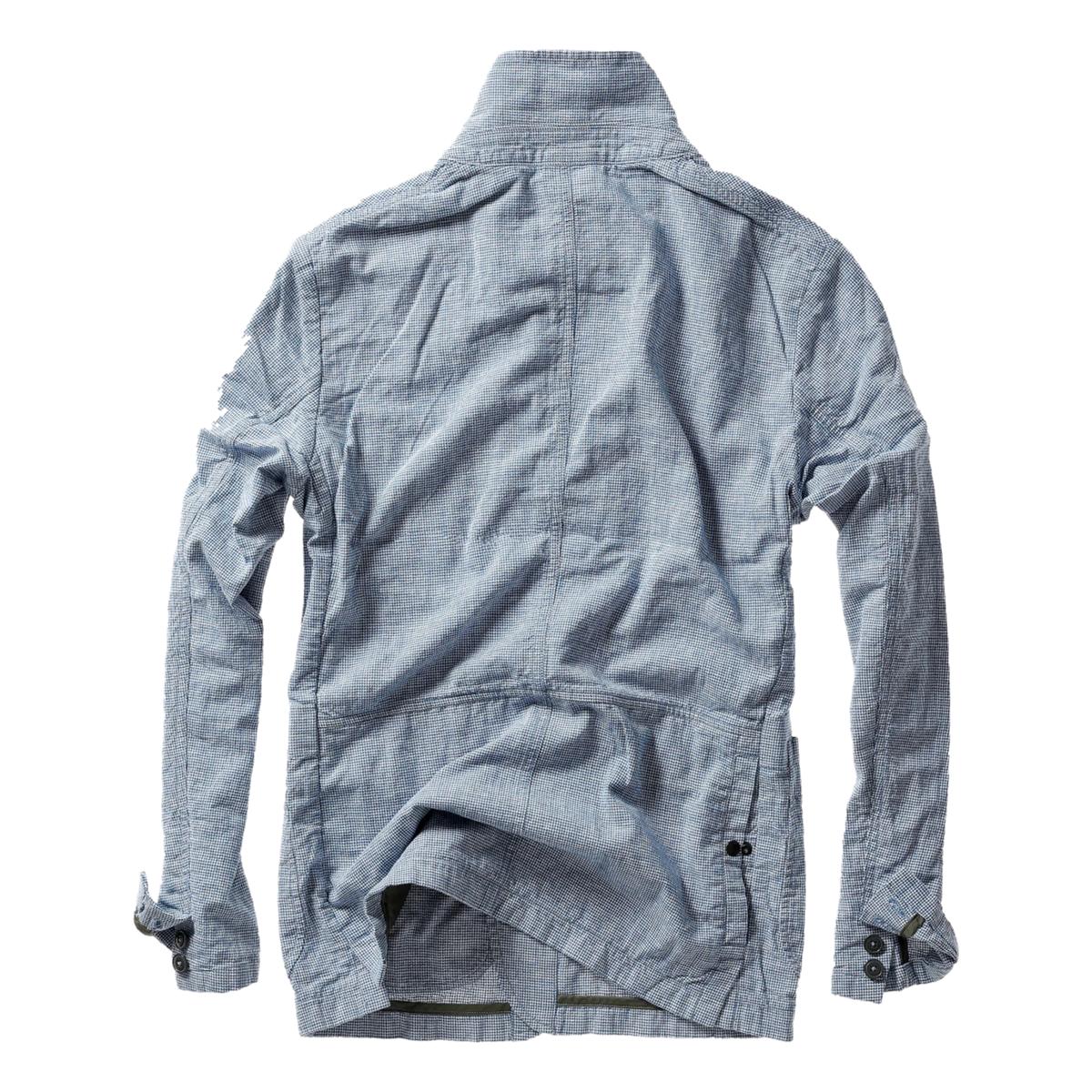 Tropical Trap Blazer Blue White Houndstooth - Blazer