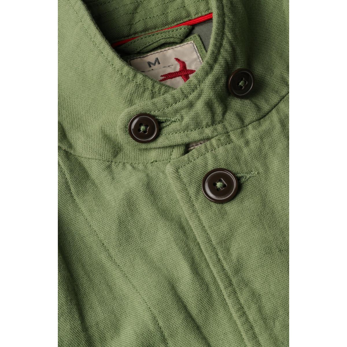 Tropical Trap Blazer Lawn Green Cotton Linen - Blazer