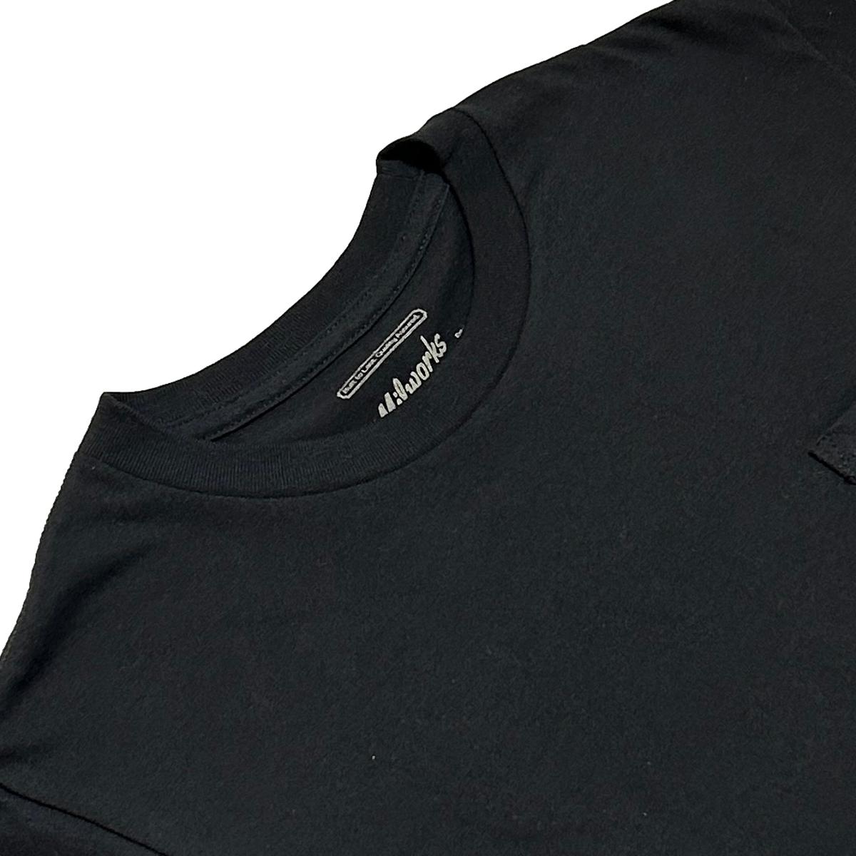 Tubular Pocket Tee Black - T Shirts