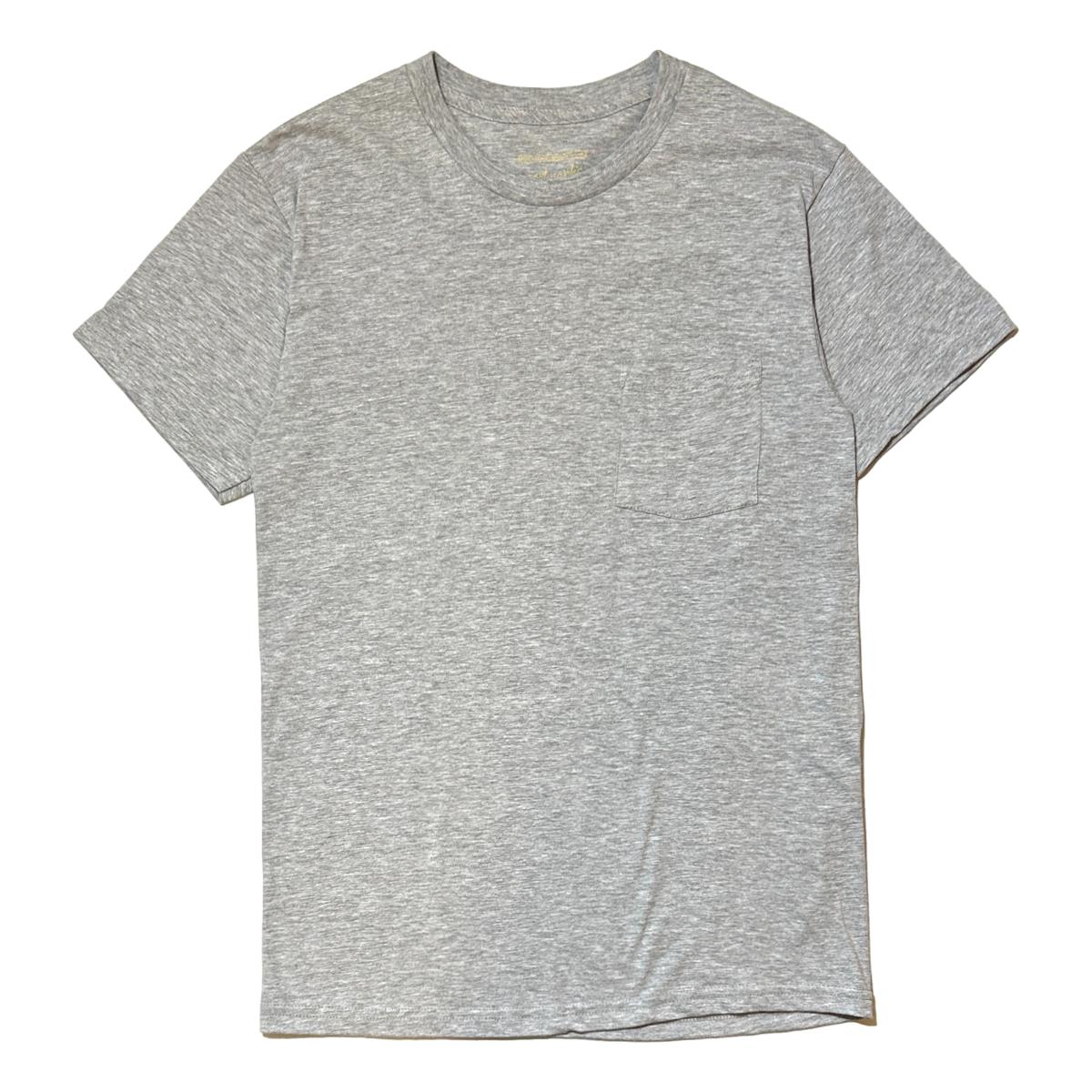 Tubular Pocket Tee Heather Grey - T Shirts