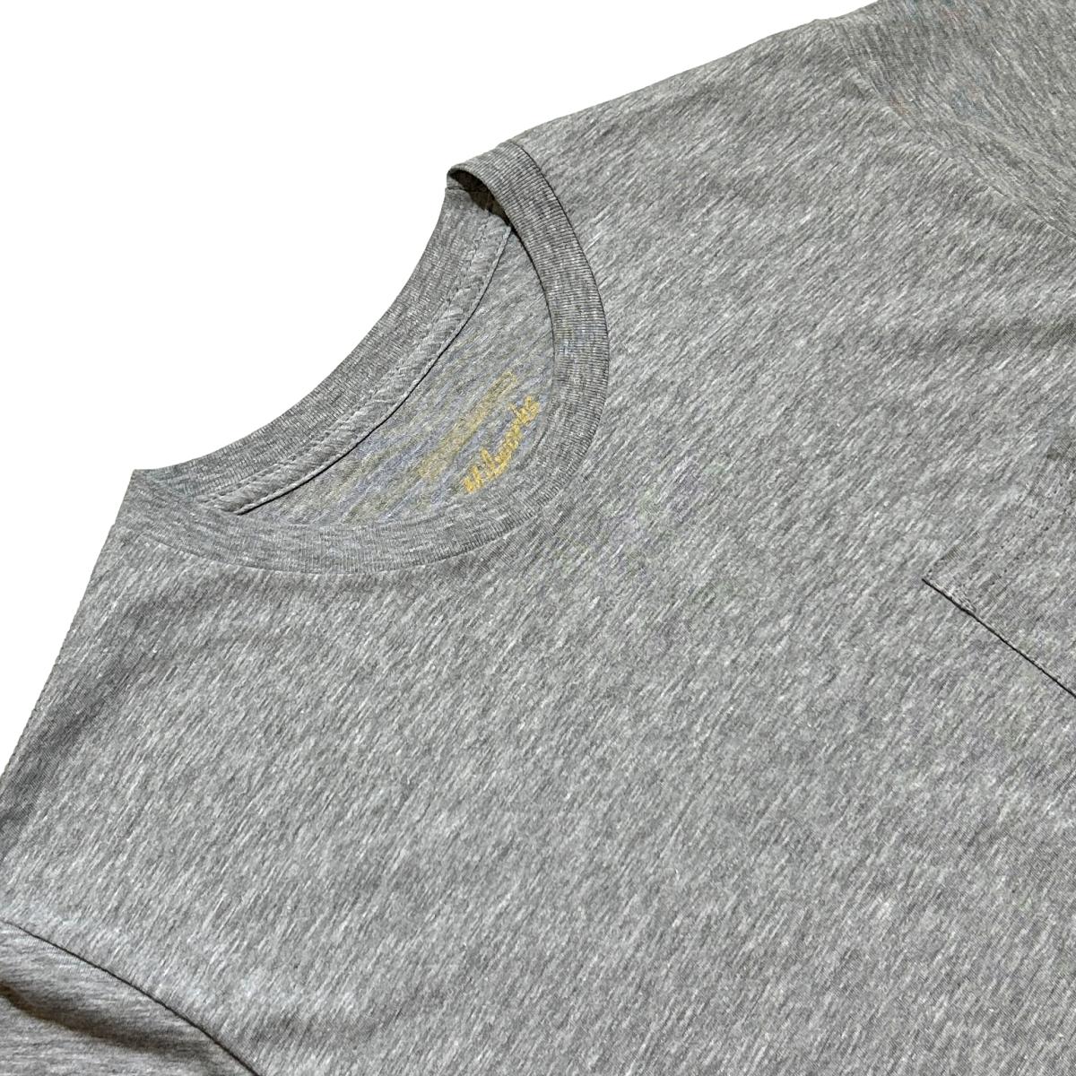 Tubular Pocket Tee Heather Grey - T Shirts