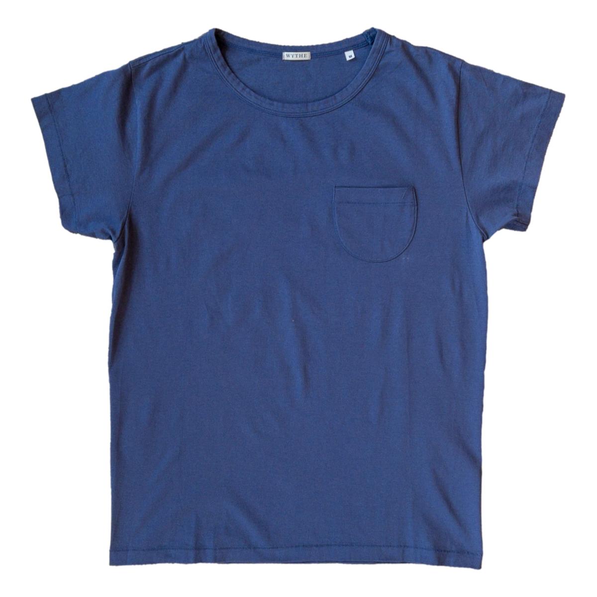 Tubular Pocket Tee Shirt Faded Navy - T