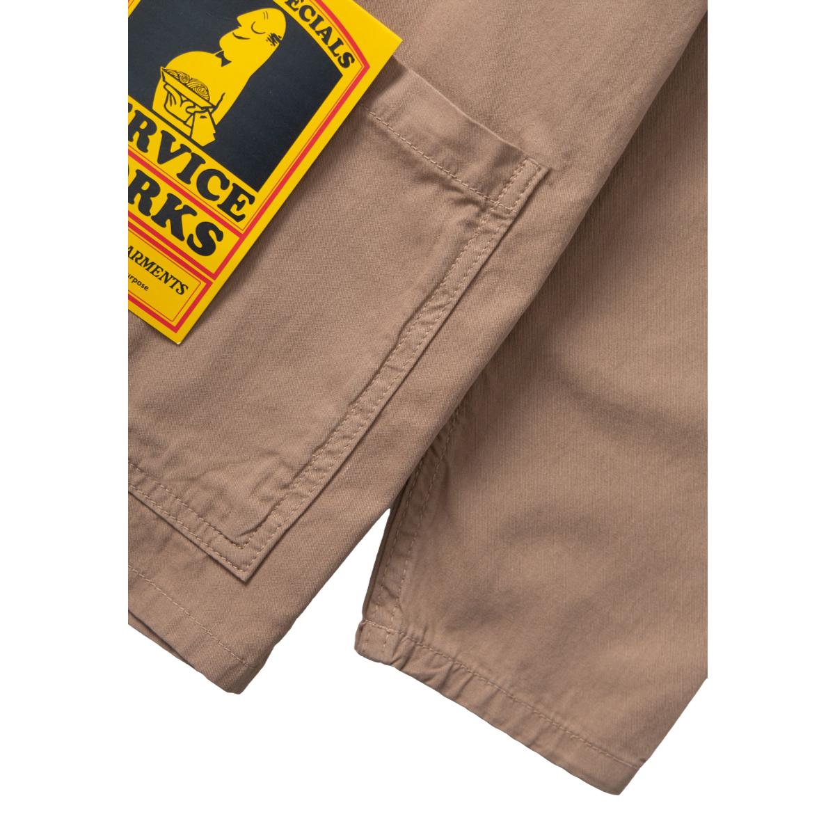 Twill Chore Shirt Mushroom - Chore Coat