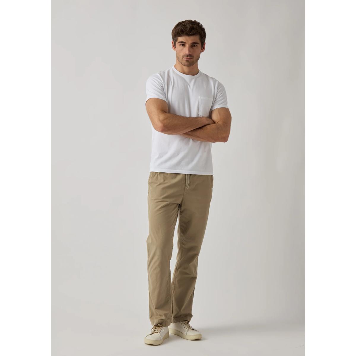 Twill Easy Chino Khaki - Pants