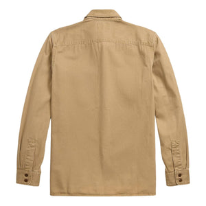 Twill Workshirt Faded Tan - Shirt