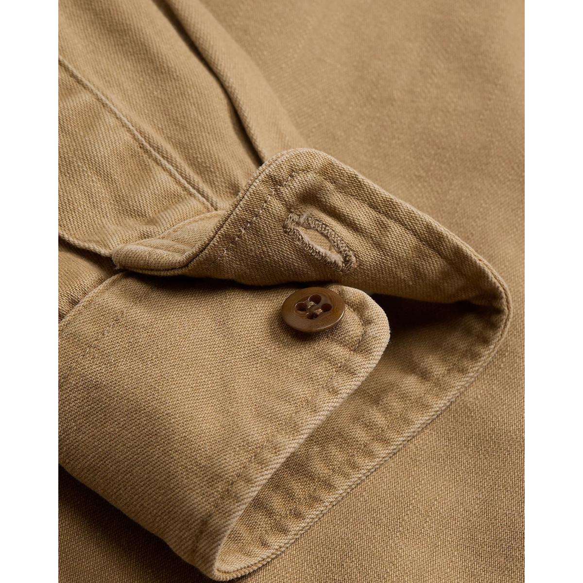 Twill Workshirt Faded Tan - Shirt