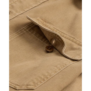 Twill Workshirt Faded Tan - Shirt