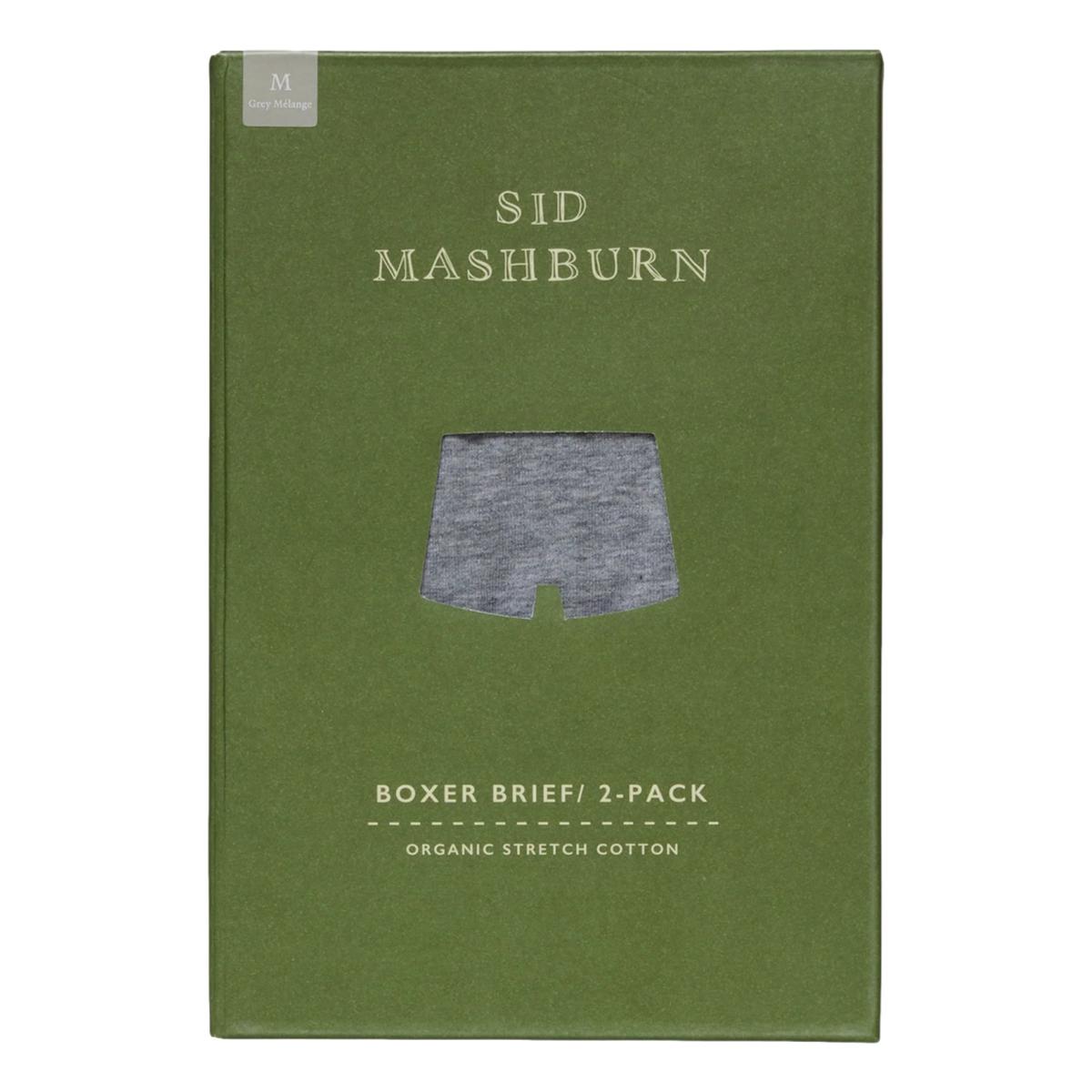 Two Pack Boxer Brief Heather Grey - underwear