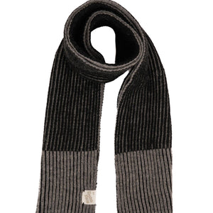 Upstate Stock - U.S. Ragg Wool Scarf: Charcoal Melange