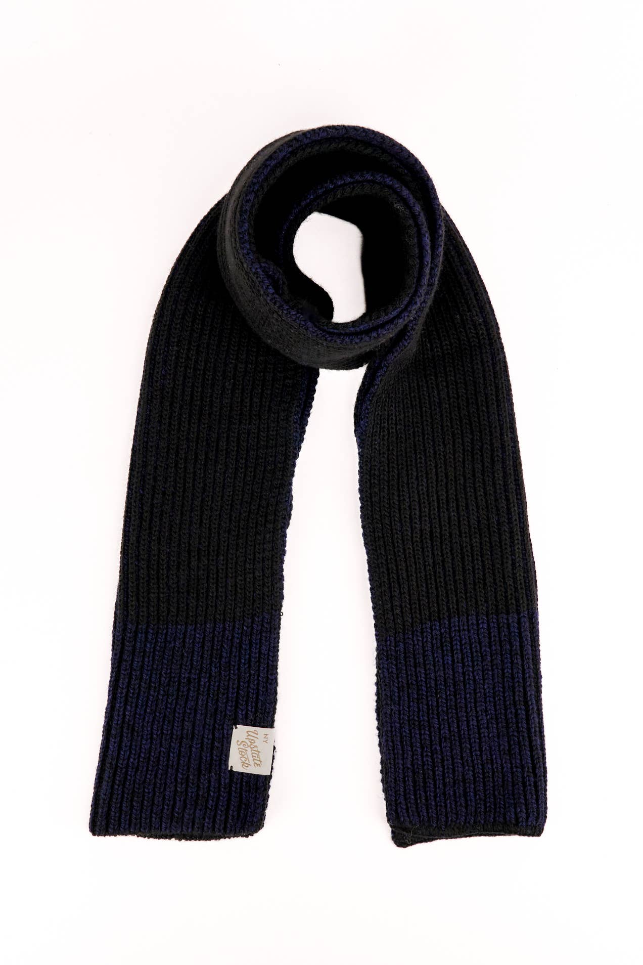 Upstate Stock - U.S. Ragg Wool Scarf: Charcoal Melange