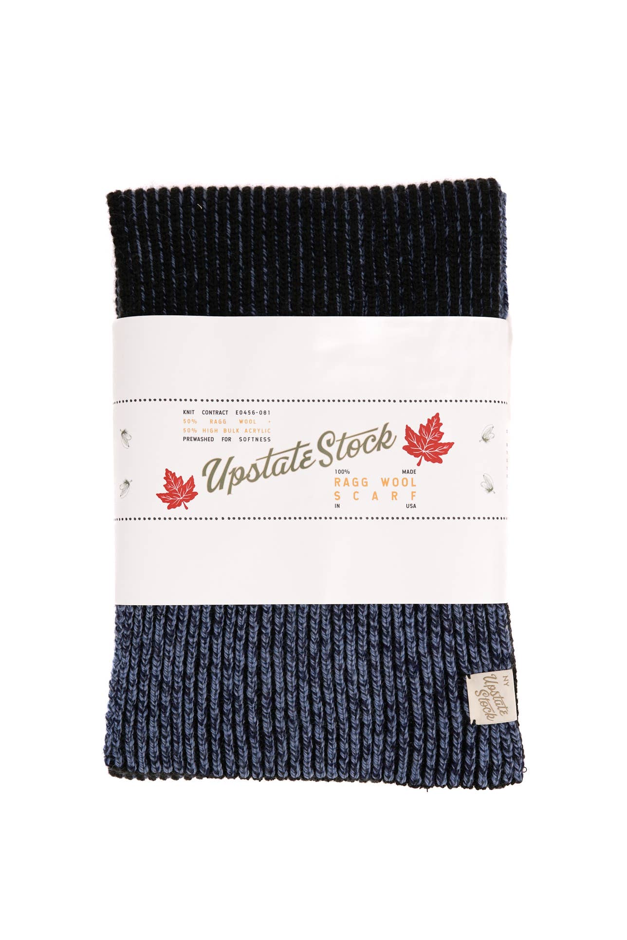 Upstate Stock - U.S. Ragg Wool Scarf: Oatmeal Melange