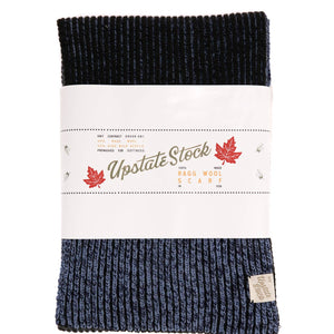 Upstate Stock - U.S. Ragg Wool Scarf: Oatmeal Melange