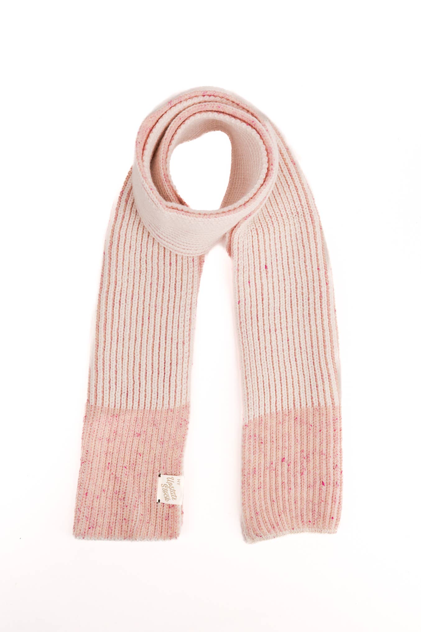 Upstate Stock - U.S. Ragg Wool Scarf: Oatmeal Melange