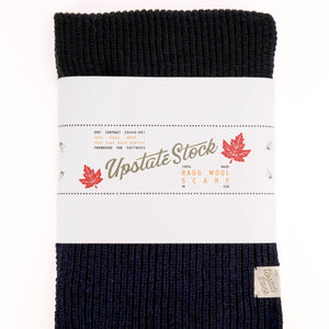 Upstate Stock - U.S. Ragg Wool Scarf: Oatmeal Melange