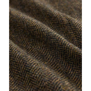 Unconstructed Wool Twill Sport Coat Brown Multi - Blazer