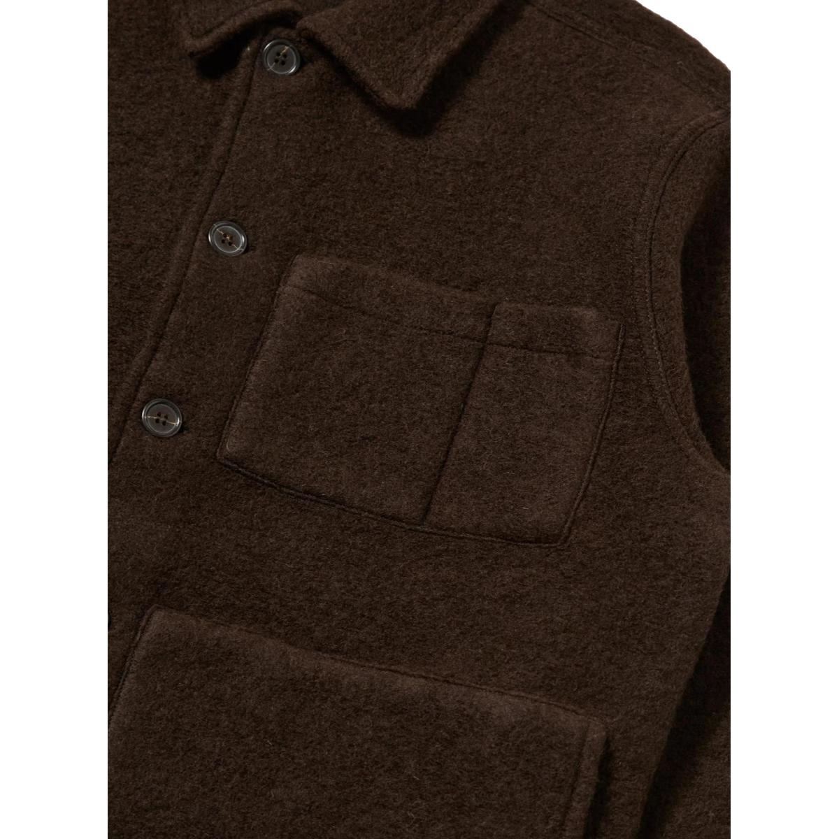 Uniform Jacket Brown Wool - Jacket
