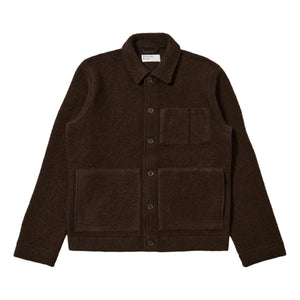 Uniform Jacket Brown Wool - Jacket