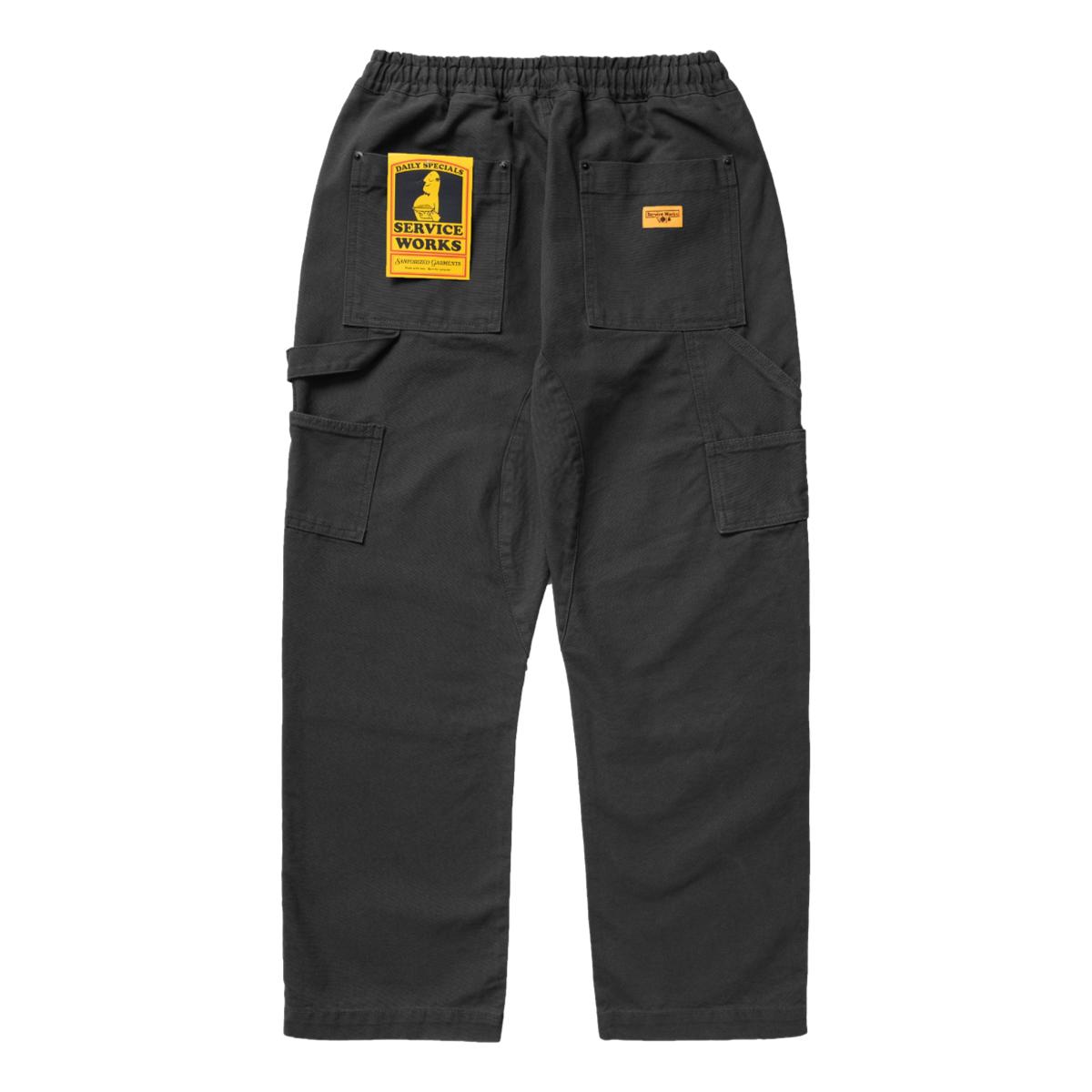 Utility Chef Pants Black - Fatigue Pant