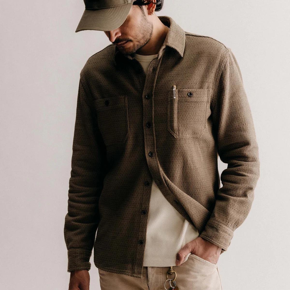 Utility Shirt Cypress Sashiko - Shirt