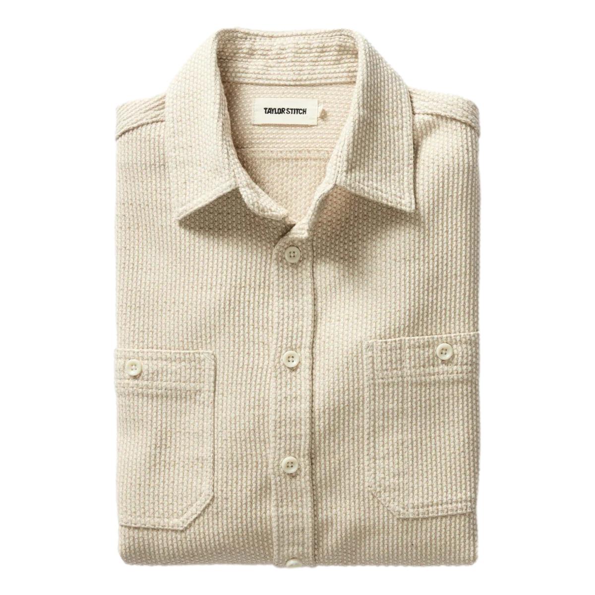 Utility Shirt Natural Sashiko - Shirt