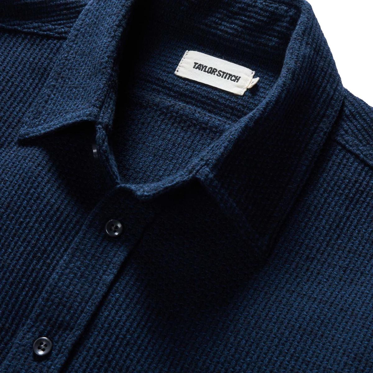 Utility Shirt Navy Sashiko - Shirt