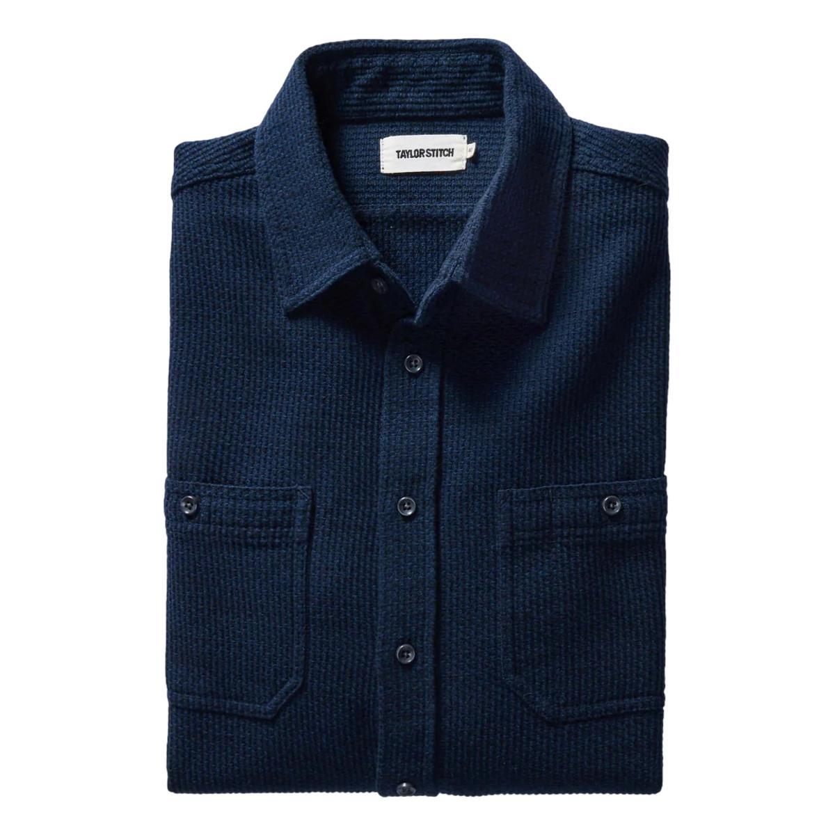 Utility Shirt Navy Sashiko - Shirt