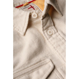 Utility Workshirt Bone Canvas - Shirts