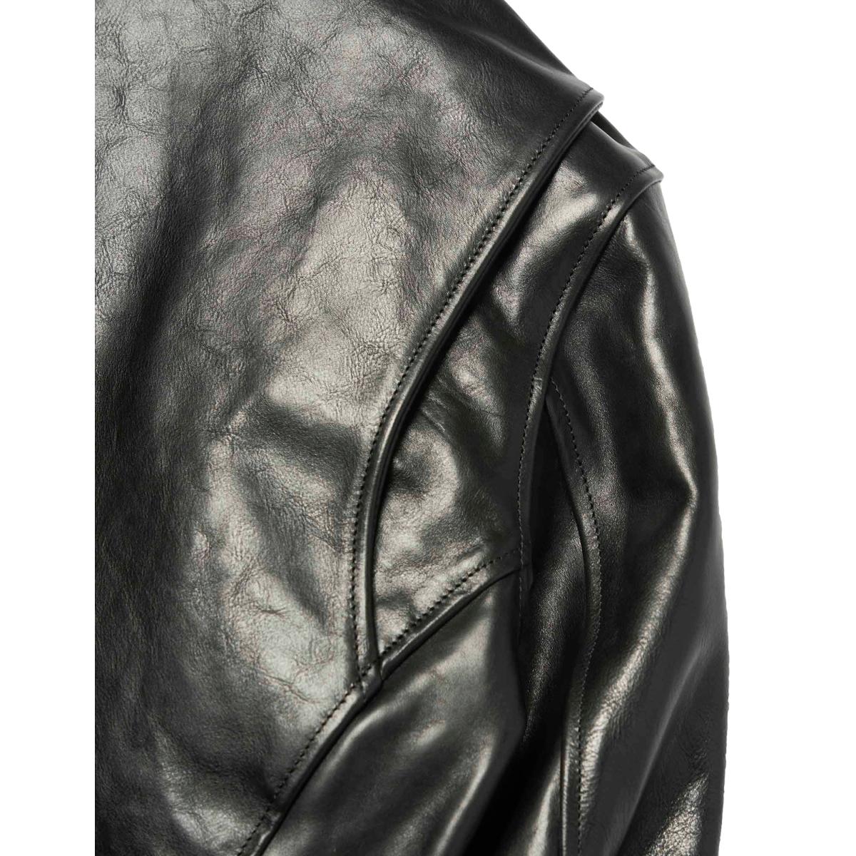 Varenne Black Badalassi® Leather Jacket - Leather Jacket