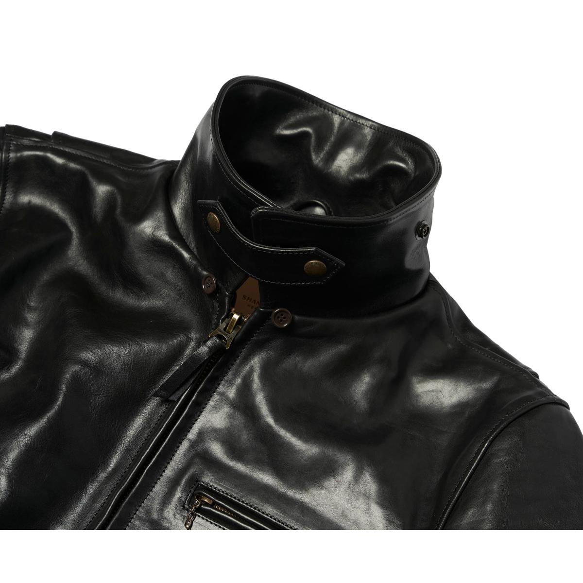 Varenne Black Badalassi® Leather Jacket - Leather Jacket