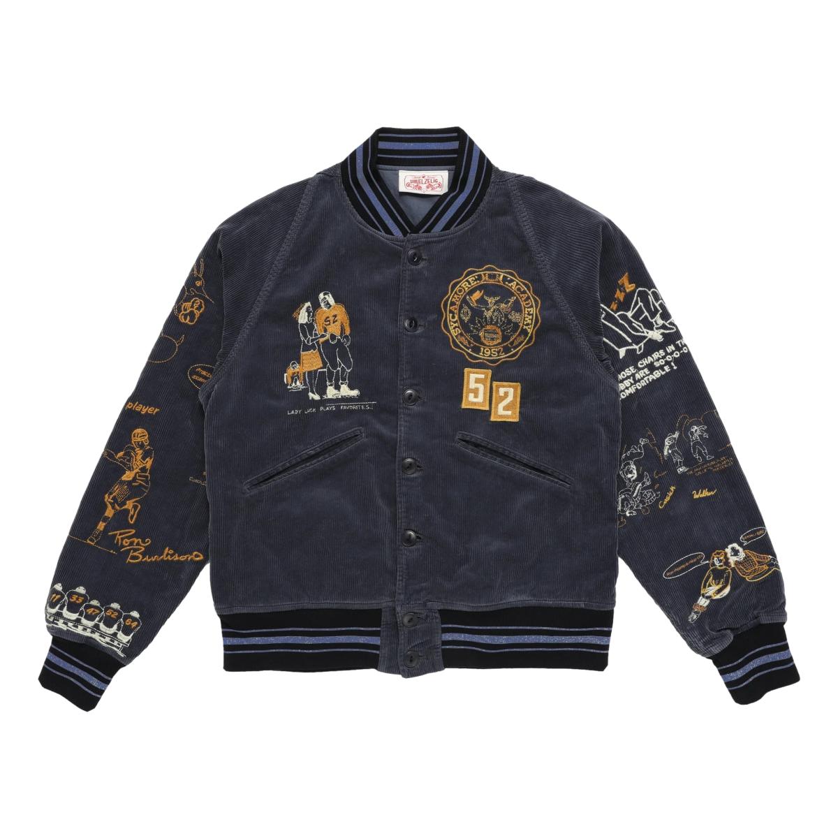 Samuel Zelig Varsity Jacket Navy MILWORKS