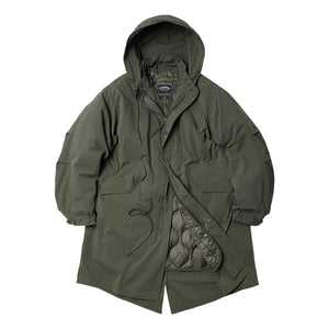Vincent M65 Fishtail 2 In 1 Parka & Jacket Liner Olive