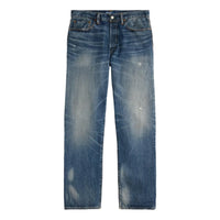 Vintage Classic Fit Distressed Jean Leverett - Denim
