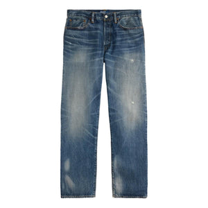 Vintage Classic Fit Distressed Jean Leverett - Denim