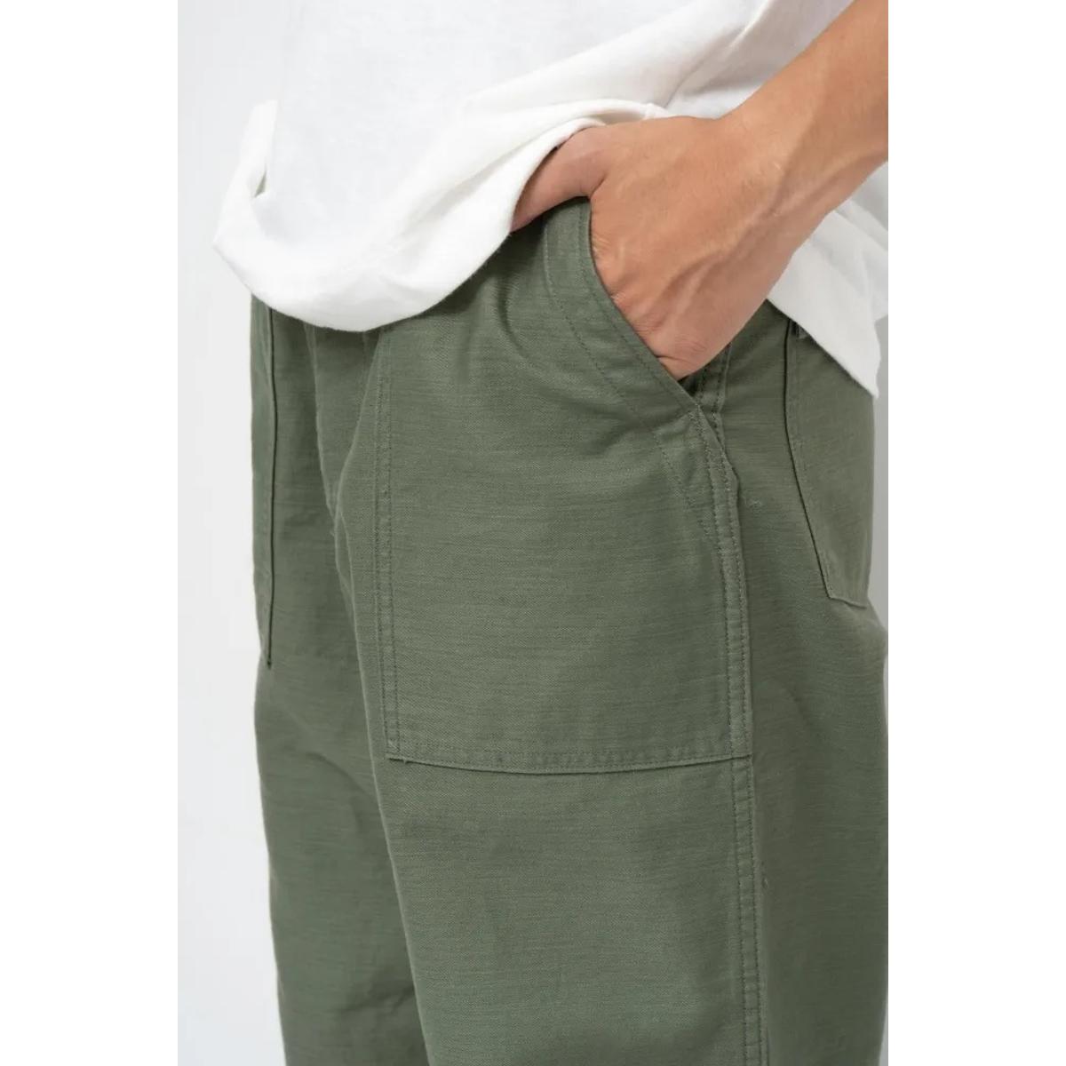 Vintage Fatigue Pants Light Olive Drab - Fatigue Pants
