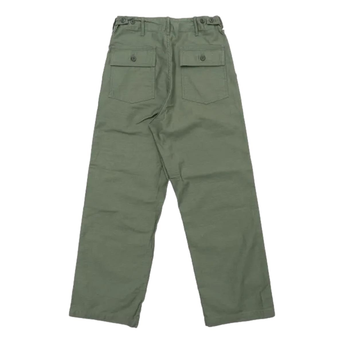 Vintage Fatigue Pants Light Olive Drab - Fatigue Pants