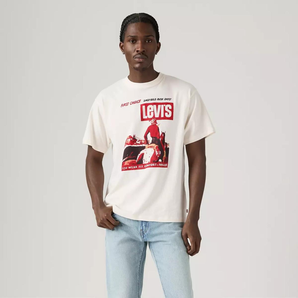 Vintage Fit Graphic T-shirt - T Shirt