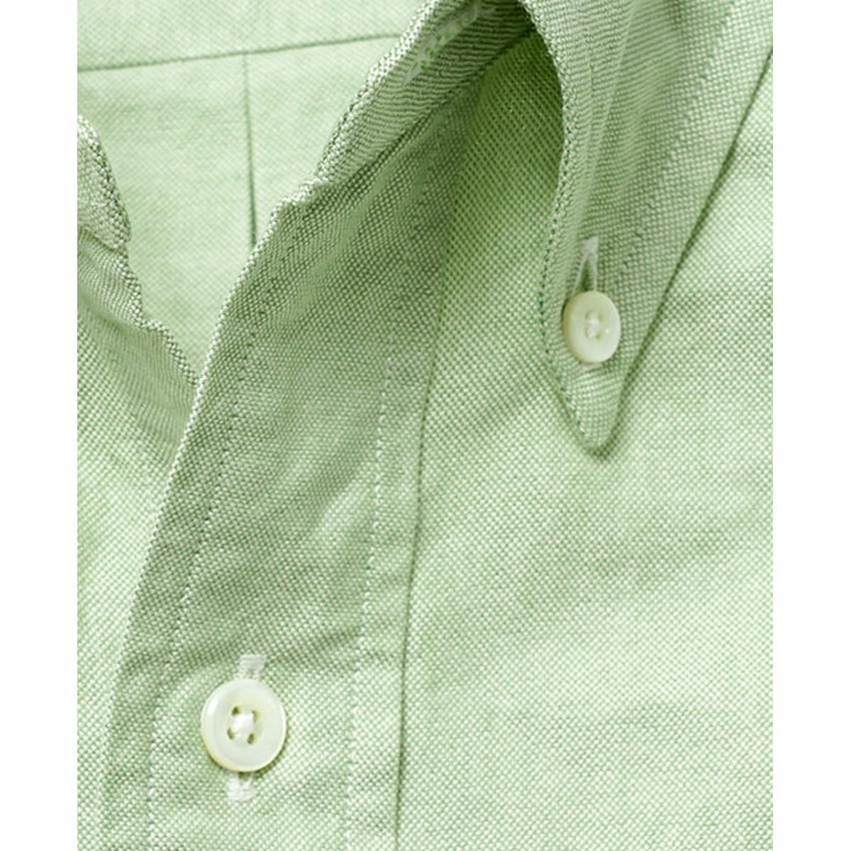 Vintage Ivy Button Down Oxford Green - Shirts