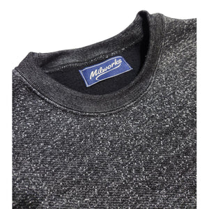 Vintage Marled Crewneck Sweatshirt Black - Sweatshirt