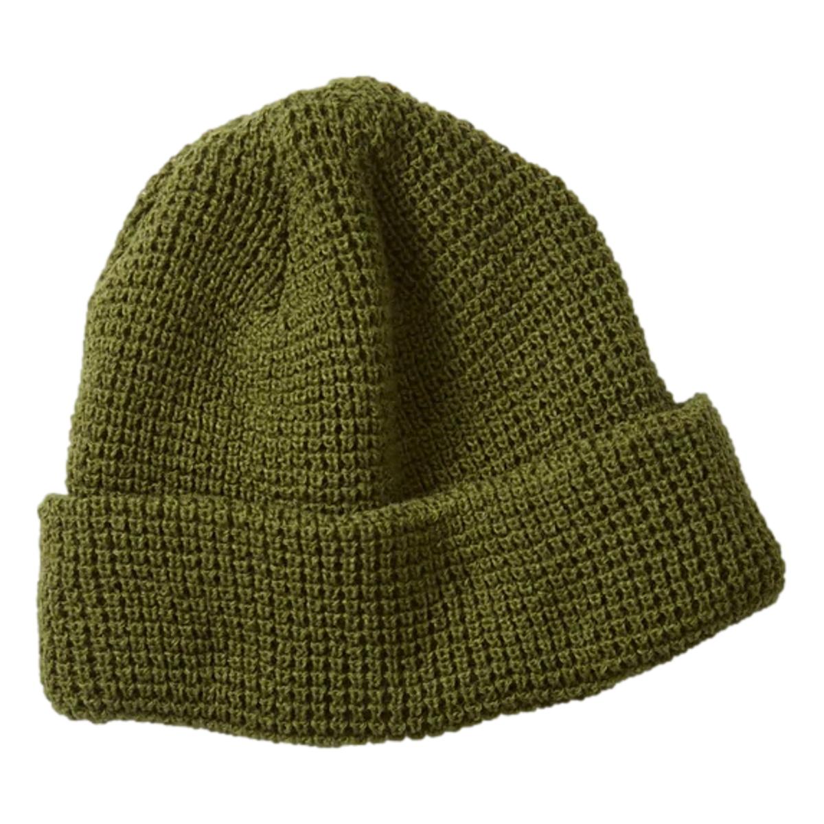 Waffle Watch Cap Olive Green - Hat