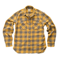 Washed Flannel Pearlsnap Shirt Daybreak - Shirt