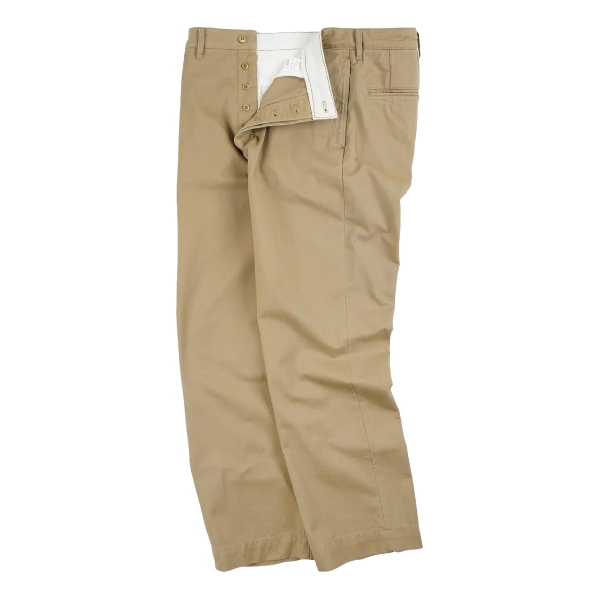 Washed Officer Chino Beige - Chino
